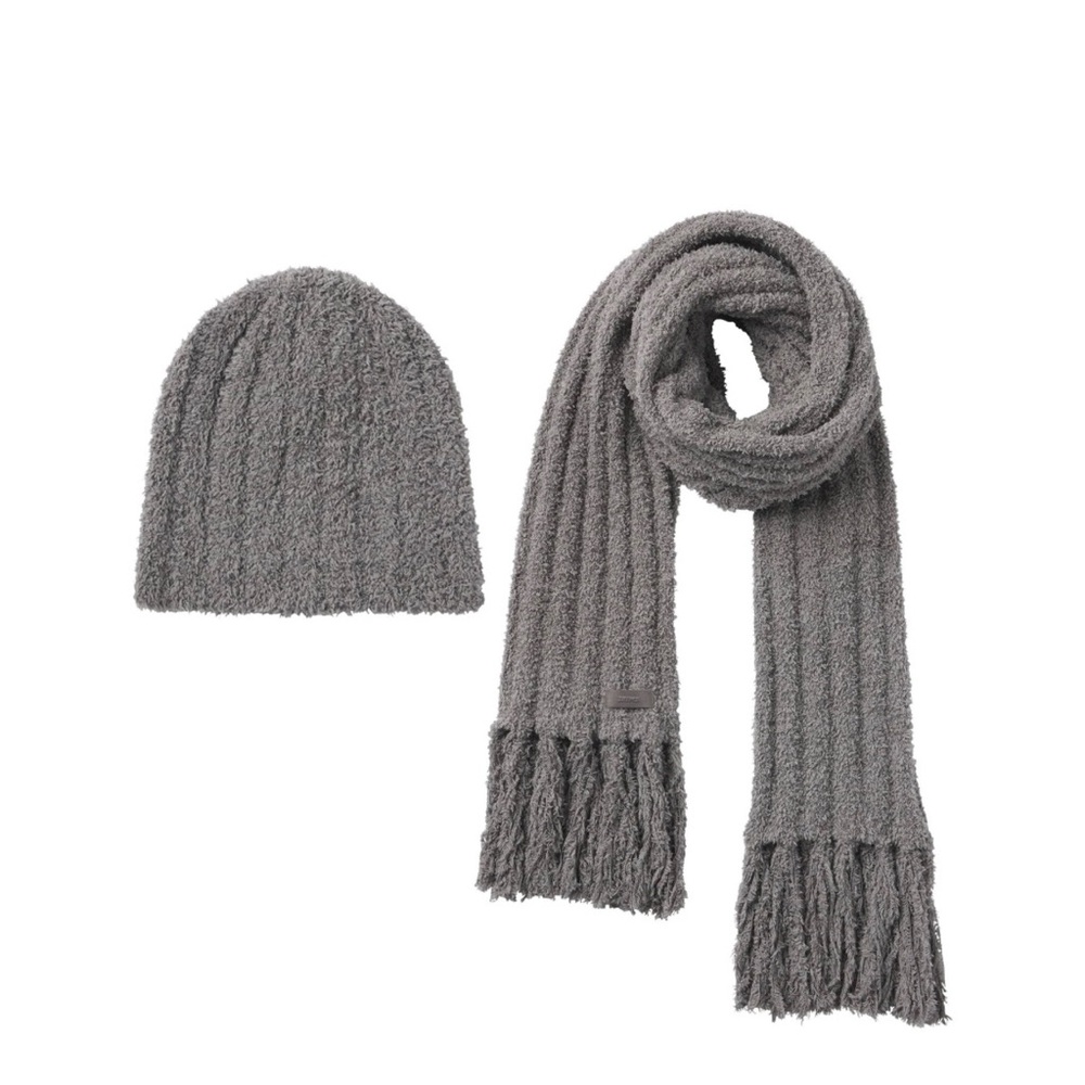 Skims Cozy Hat And Scarf Pack Unisex